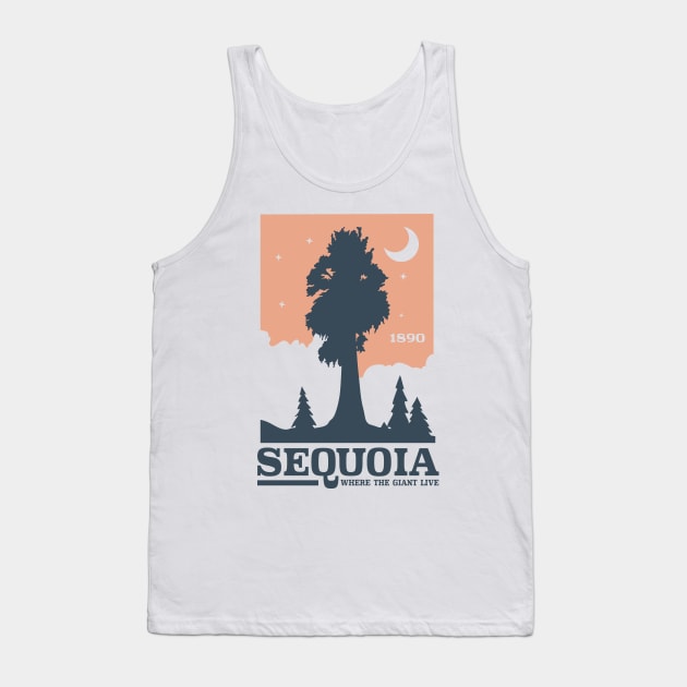 Sequoia National Park Design Tank Top by Terrybogard97